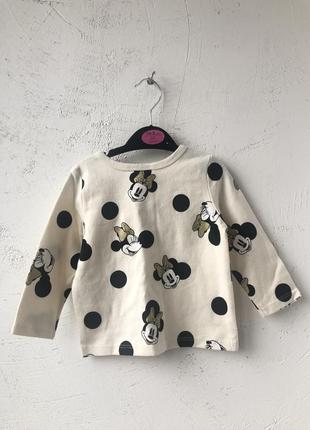 Светр кардиган h&m disney minnie mouse - 6-9 місяців4 фото