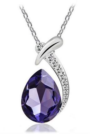 🏵красивая ювелирная подвеска кулон кристалл, новая! арт. 109087