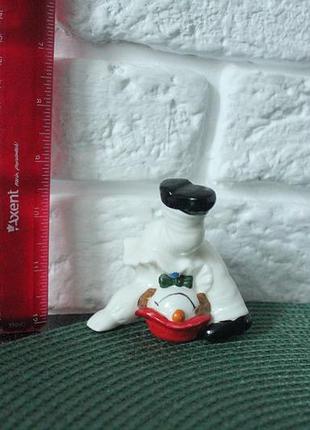 Порцеляновий колекційний клоун. тайвань