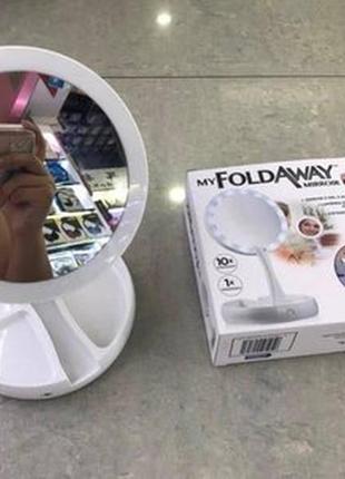 Дзеркало з підсвічуванням і збільшенням