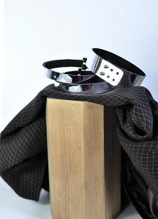 Кольє чокер металік, чокер з натуральної шкіри, чокер срібний золотий gothic,...