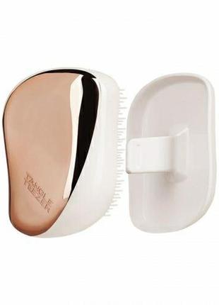 Компактная расческа для волос/tangle teezer compact styler original rose gold2 фото