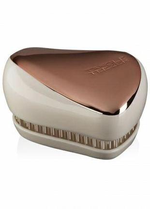 Компактная расческа для волос/tangle teezer compact styler original rose gold1 фото