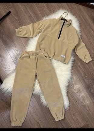 Трендовий костюм «тедді»