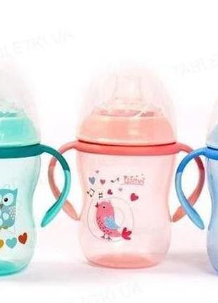 Поїлка-непроливайка з ручками і силіконовим носиком a 42