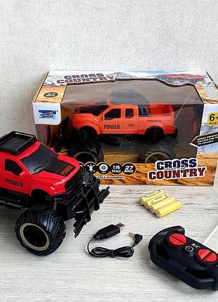 Іграшка джип на радіоуправлінні, 2 кольори, акумулятор 4.8v, в коробці, 666-105b