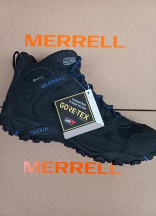 Ботинки мужские merrellaccentor sport mid gore-tex 1977x (j88313) (оригинал) grisport3 фото