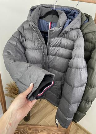 Тепла зимова куртка tommy hilfiger р.м5 фото