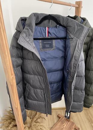 Тепла зимова куртка tommy hilfiger р.м6 фото