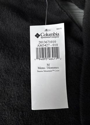 Фліска флісова кофта світшот columbia men's steens mountain™ crew sweatshirt2 фото