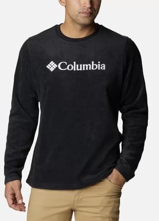 Фліска флісова кофта світшот columbia men's steens mountain™ crew sweatshirt