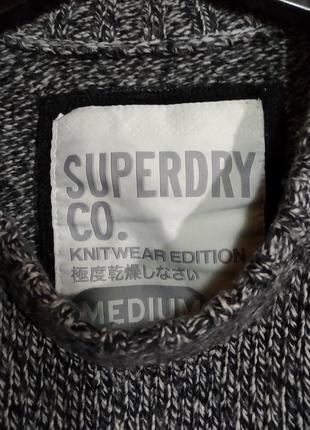 Superdry co меланжевый свитер2 фото