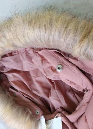 Куртка пуховик курточка для дівчинки зара zara 104 11010 фото