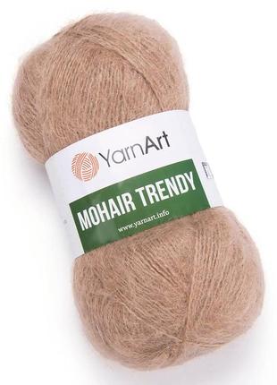 Пряжа yarnart mohair trendy 116 мохер ярнарт