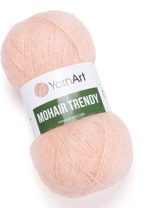 Пряжа yarnart mohair trendy 145 мохер ярнарт