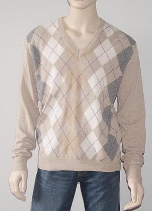 Ferre чоловічий светр, джемпер р 54-56 шерсть з кашеміром