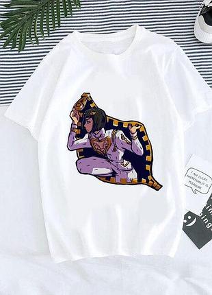 Футболка аниме «невероятные приключения джоджо»