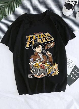 Футболка аниме «attack on titan»