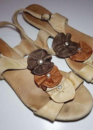 Сандалії шкіряні club, 24,5 см, в хорошому сост.