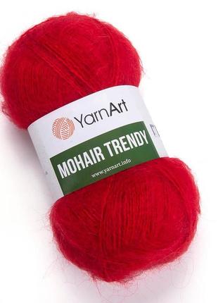 Пряжа yarnart mohair trendy 105 мохер ярнарт
