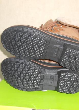 Зимние ботинки crocs р. 5us-22,7см. оригинал5 фото