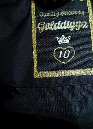 Golddigga демисезонная куртка , р 10  водоотталкивающая5 фото