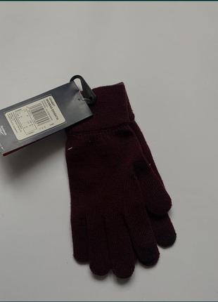 Перчатки reebok casual зимние осенние теплие