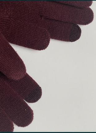 Перчатки reebok casual зимние осенние теплие