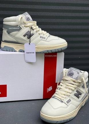 Кросівки високі нью баланс 650 демісезонні New Balance 237 Sportschuhe white grey, кроссовки нью баланс демисезонные высокие3 фото
