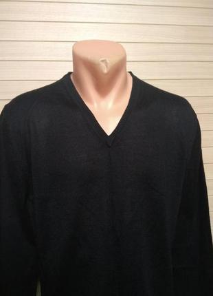 Вовняний светр джемпер із вовни напіввовна jeff banks 🍁 м - 48р2 фото