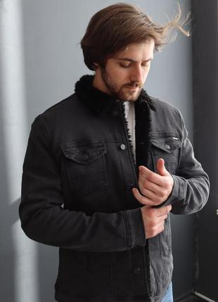 Джинсовка з хутром