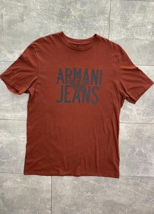 Armani jeans футболка