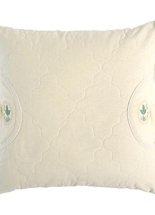 Подушка aromavita з гречаною лузгою tm ideia 40х40 см