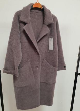 Стильное тёплое пальто,с воротником, турция 🇹🇷 качество.