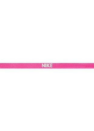 Повязка на голову nike розовая