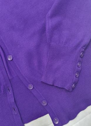 Кардиган кофта фіолетова3 фото