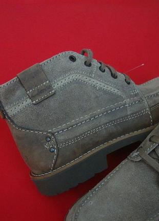 Ботинки clarks оригинал натур кожа 42-43 размер 6