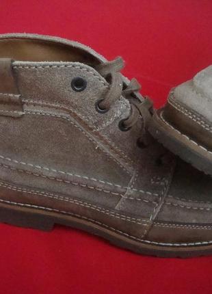 Ботинки clarks оригинал натур кожа 42-43 размер 2
