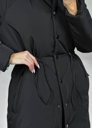 Пальто зі зйомним жилетом тренч-коат8 фото