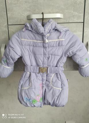 Дитяче зимове пальто, курточка2 фото