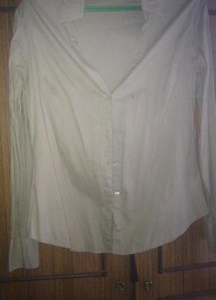 Фирменная легкая блузка с длинным рукавом1 фото