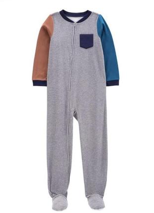Чоловічок флісовий carter’s піжама фліс сліп утепленный человечек carters