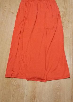 Довга спідниця трикотажна