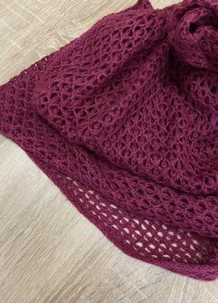 Шарф хомут снуд.