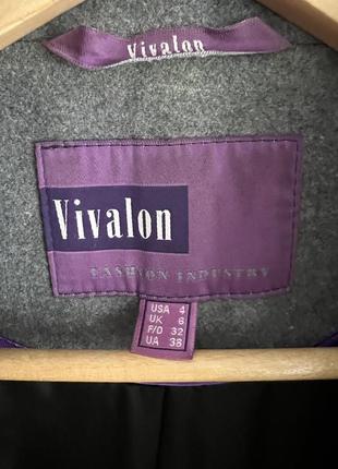 Вовняне пальто vivalon шерстяное пальто5 фото