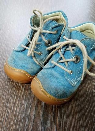 Шкіряні черевики pepino ricosta на дівчинку 19 розмір 12 см устілка.1 фото