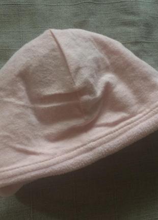 Мила рожева шапка з аплікацією на малятко mothercare3 фото