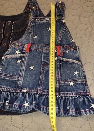 Джинсовий сарафан, комбінезон