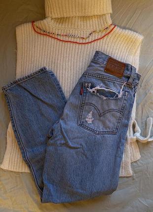 Джинси , рвані джинси levi’s