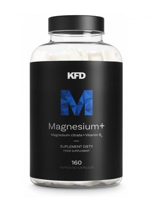 Магний kfd magnesium+ 160 капсул